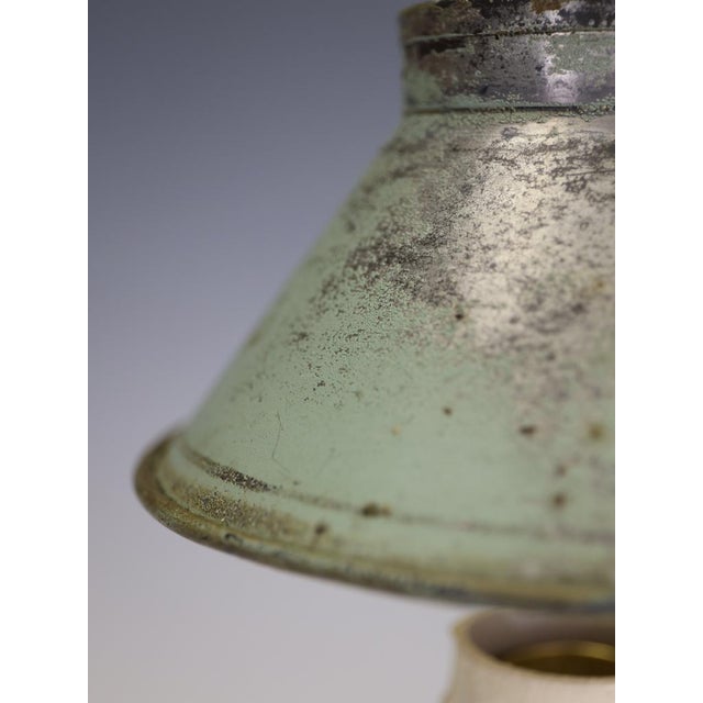 Antique 19th Century French Brass and Tôle Bouillotte Desk Lamp, 1900 For Sale - Image 16 of 18