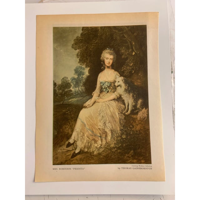 Mid-Century Modern 1948 Book Plate Figurative Print with a Mastiff Dog For Sale - Image 3 of 6