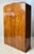 Brown Vintage Art Deco English Burl Walnut Armoire / Wardrobe by Durable Suites LTD For Sale - Image 8 of 16