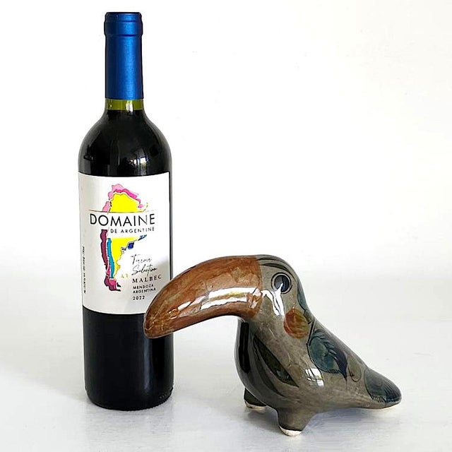 Ceramic 1970s Tonalá Mexico Ceramic Toucan Bird Figurine For Sale - Image 7 of 10