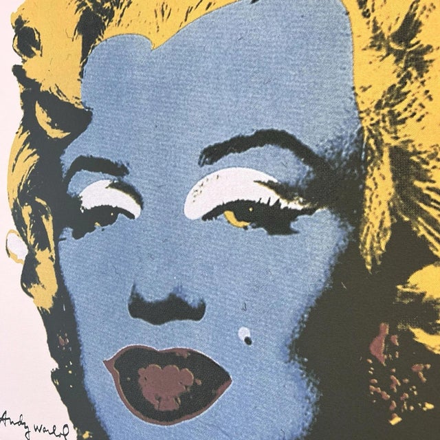 Andy Warhol 1986 Carnegie Museum of Art After Andy Warhol "Marilyn Monroe" Lithograph For Sale - Image 4 of 11