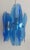 Blue Murano Glass Pendant Lamp from Veca, 1970s For Sale - Image 4 of 10