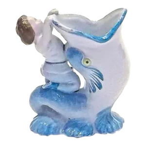 Antique Child & Dolphin Spoon Warmer