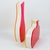 Villeroy & Boch Neon Color-block Lucite Vase, a pair, circa 1990 For Sale In Atlanta - Image 6 of 11