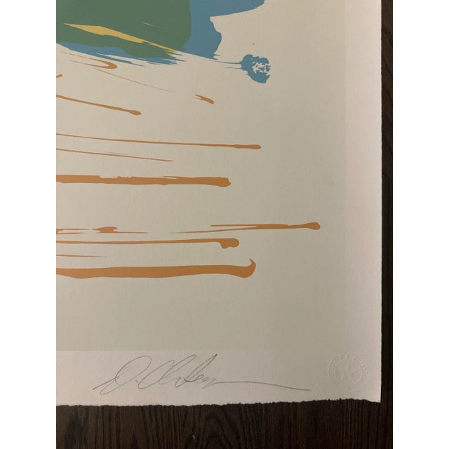 Abstract Dan Christensen Original Screenprint MicMac II 1979 For Sale - Image 3 of 4