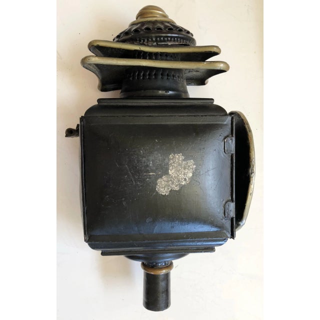 Late 19th Century 19th C. Antique Italian Carriage Lantern For Sale - Image 5 of 10