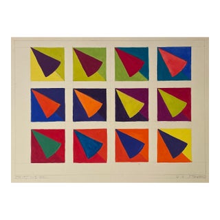 Art Student Color Studies Painting by Stewart For Sale