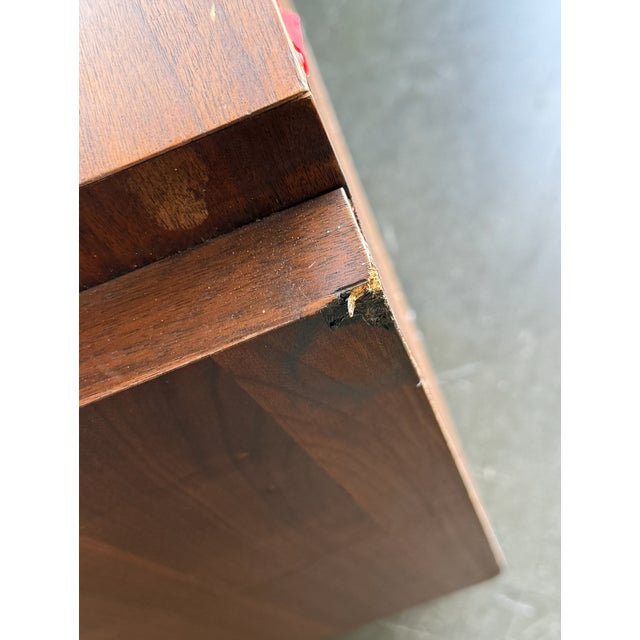 1960s Pair of Lane Brutalist Mid Century Modern Style Nightstands For Sale - Image 11 of 15