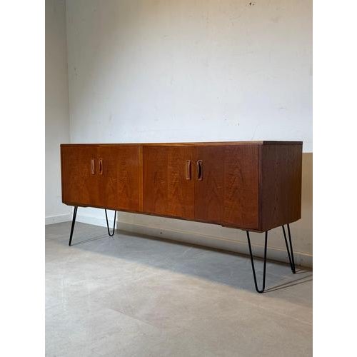 Mid-Century Modern Teak Sideboard with Hairpin Legs from G-Plan For Sale - Image 6 of 7