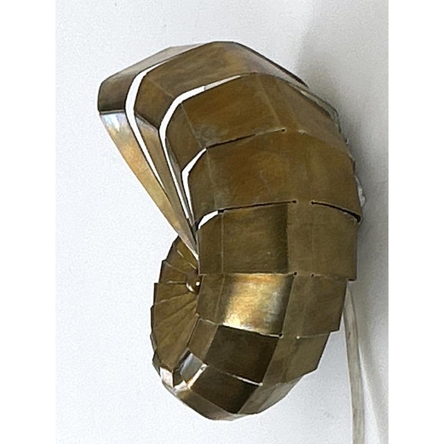 Mid-Century Modern Brass Sconce from Natilius, Germany, 1960s For Sale - Image 17 of 18