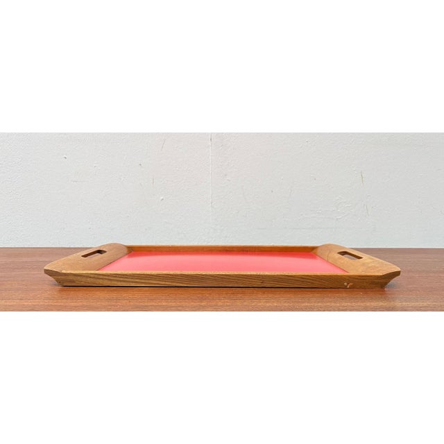 Mid-Century Wooden Tray, 1960s For Sale - Image 15 of 16