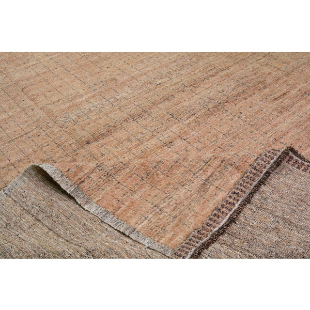 Moroccan Hand Knotted Wool Rug, 9'1"x12'5" For Sale In New York - Image 6 of 6