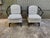 Pair of Vintage Black Painted Barrel Back Tub Chairs For Sale - Image 10 of 18