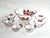 Mid 20th Century Wheaton Glass Graphic Salad Bowls Set, 7 Pieces For Sale - Image 9 of 11