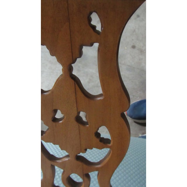 1940s French Set Dining Room Chairs Carved Rococo For Sale - Image 12 of 12