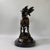 Bronze Late 20th Century Bronze Rearing Horse Sculpture on Marble Base, 21” H – Dynamic Equestrian Statue For Sale - Image 8 of 10
