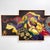 A mural sized (12 foot long) allegorical diptych from a Western Massachusetts estate. According to the family, the artist...
