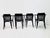 Antique Vienna Secession No. 714 Armchairs by Gustav Siegel for Jacob & Josef Kohn, 1890s, Set of 4 For Sale - Image 3 of 18
