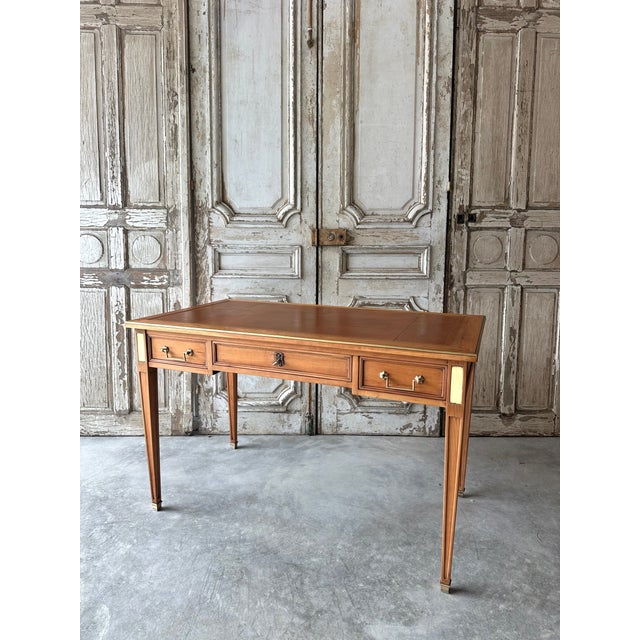 Vintage Light Wood Desk, 1960s For Sale - Image 13 of 13