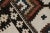 Textile Vintage Persian Kilim in White With Brown Medallion Patterns by Rug & Kilim For Sale - Image 7 of 7