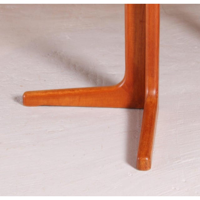 Mid-Century Danish Style Extending Dining Table in Teak, 1970s For Sale - Image 6 of 12
