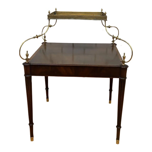 Antique Weiman Heirloom French Louis Style Tray Top Dessert Table For Sale