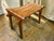 Vintage Stool in Natural Leather and Wood by M. Hayat & Bros., 1960s For Sale - Image 10 of 11