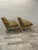 Vintage Set Relax Chairs with original upholstery by Tatra Nabytok In very good original condition Dims; H= 71/40 W= 59 cm...