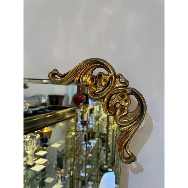 Metal Grosfeld House Style Wall Mirror For Sale - Image 7 of 12