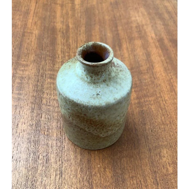 Mid-Century Modern Mid-Century Minimalist Pottery Vase from Ruscha, West Germany, 1960s For Sale - Image 3 of 12