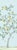 Paper 36" * H108"/Panel * 5ps, Lemon Tree Light Blue Wallpaper Mural For Sale - Image 7 of 9