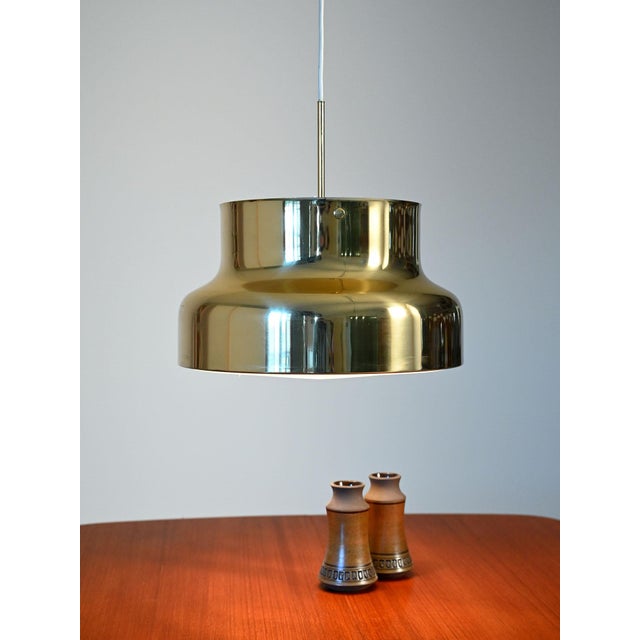 Brass Bumling Ceiling Lamp by Anders Pehrson from Ateljé Lyktan, 1960s For Sale - Image 3 of 11