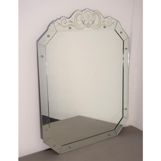 Vintage Italian Mirror by Pietro Chiesa, 1950s For Sale - Image 16 of 16
