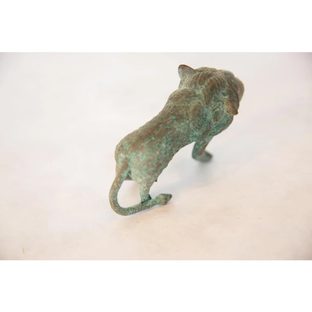 Vintage African Oxidized Copper Wild Thing For Sale - Image 4 of 8