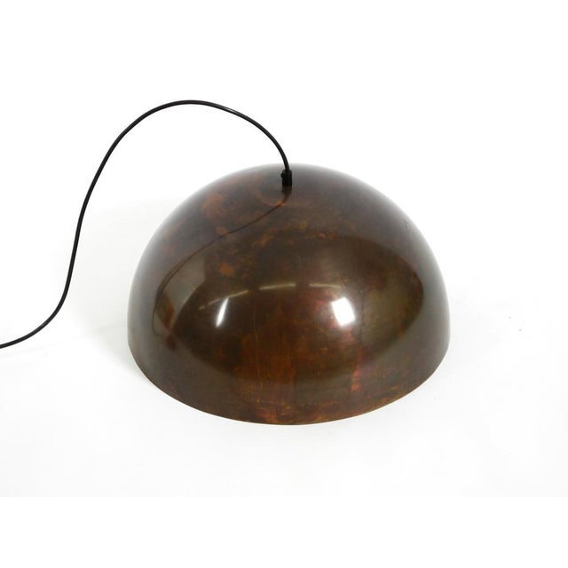 Large Space Age Pendant Lamp with Copper Shade by Beisl Leuchten, 1960s For Sale - Image 13 of 18