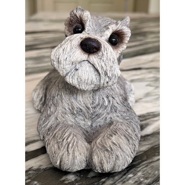 1981 Sandicast Schnauzer Figure For Sale - Image 15 of 15