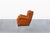 Scandinavian Art Deco Club Lounge Chairs in Cognac Leather, 1940s For Sale - Image 11 of 14