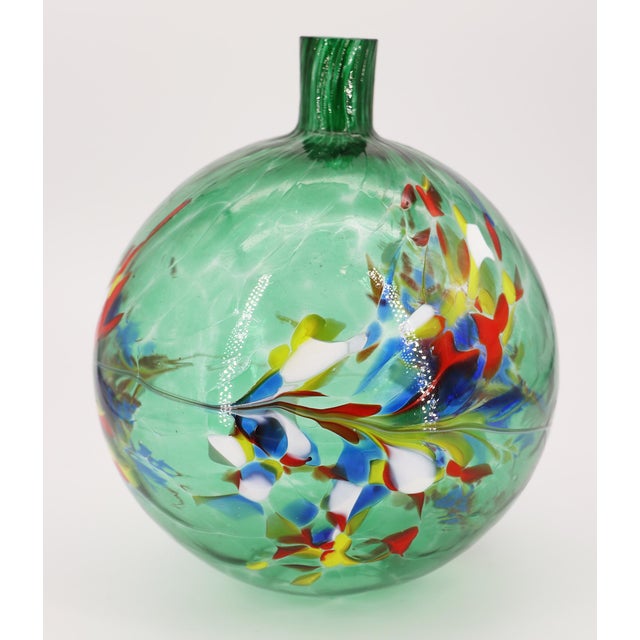 1960s Murano, Italy, Blow-Glass Lampshade For Sale - Image 4 of 14