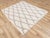 6x9FT. Ivory White Wool Boho Inspired Hand Made Rug For Sale - Image 9 of 18