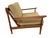 Mid-Century Modern Walnut Sofa & Arm Chair - Refinished! For Sale - Image 12 of 15