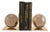 Globo Bookends, Smoke - Set of 2 For Sale