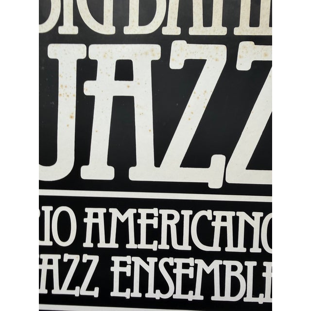 Paradiso Jazz Concert Rio Americano Ensemble Poster, Amsterdam, 1970s For Sale - Image 3 of 7