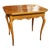 18th Century French Louis XV Fruitwood Occasional Table With Leather Top For Sale