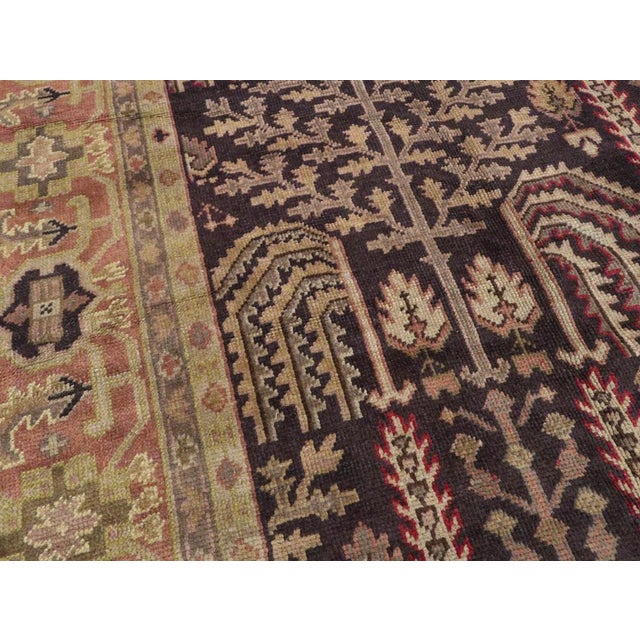 Galerie Shabab Collection Early 20th Century Turkish Oushak Room Size Carpet For Sale - Image 4 of 8