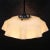 1950s French Yellow Opaline Glass Pendant Lamp For Sale - Image 5 of 7