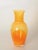 Stunning Mid-Century decorative Murano blown glass vase in a gorgeous orange color. This vase was designed by Carlo...