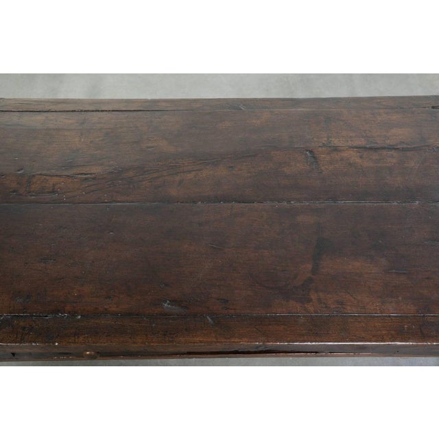 Antique Southern European Chestnut Coffee Table For Sale - Image 9 of 17