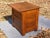 Antique American Early 1900's Oak Small Chest End Table Nightstand Office Cabinet For Sale - Image 11 of 11