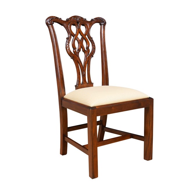 Niagara Furniture Ndrac 102z Mahogany Chippendale Chairs, Set of 10 For Sale - Image 9 of 12