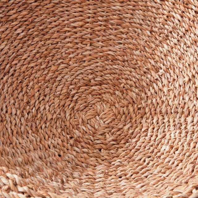 Early 21st Century Seagrass Shallow Tapered Baskets, Set Of 3 For Sale - Image 5 of 5